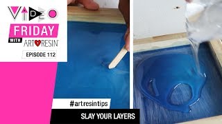 How Do You Pour Multiple Resin Layers [upl. by Cirek]