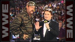 Tony Schiavone amp Jesse Ventura kick off SummerSlam 1989 [upl. by Samella30]