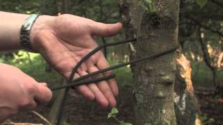 Bushcraft How To Tie An Evenk Hitch [upl. by Emil70]