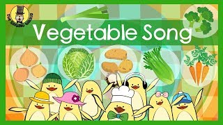 Vegetable Song  Songs for kids  The Singing Walrus [upl. by Zeret514]