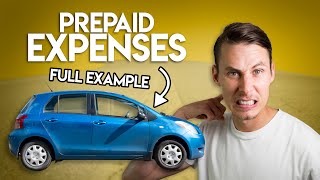 How Prepaid Expenses Work  Adjusting Entries [upl. by Kcirde787]