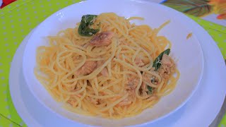 Spaghetti con sgombro in scatola [upl. by Ecyob]