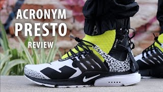 Acronym X Nike Presto Mid Dynamic Yellow Review [upl. by Iznyl]