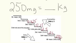 Milligrams to kilograms [upl. by Aicsile]