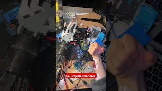 Simple robotic machine hand working robot reels arduino engineering coding shorts viralvideo [upl. by Sivle]