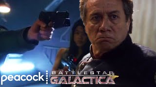 Battlestar Galactica  The Execution Of Admiral Adama [upl. by Aneeh447]