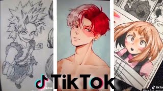 My Hero Academia Art TikTok Compilation 4 [upl. by Anesusa753]