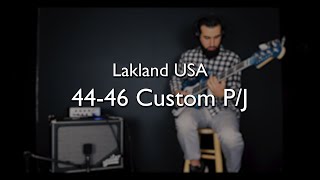 Lakland USA 4464 Custom PJ Bass [upl. by Salohci533]