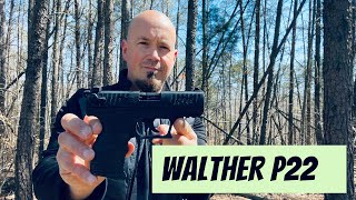 WALTHER P22 Pistol Review amp Range [upl. by Arel]