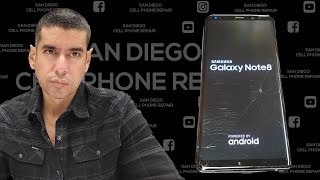 Samsung Note 8 Screen Replacement  How To Repair [upl. by Warren]