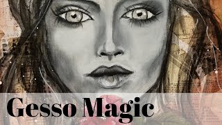 What is Gesso and How to Use it for Mixed Media Projects [upl. by Airdnassac92]