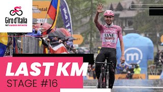 Giro dItalia 2024  Stage 16 Last KM [upl. by Terza85]