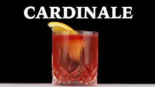 Como Fazer Cardinale Cocktail Drinque com Gim [upl. by Tenenbaum955]