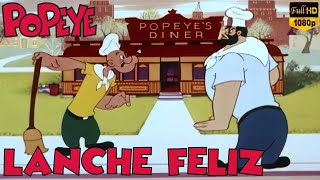 Popeye  Lanche Feliz 1957 Português  Dublado  Desenhos Animados  Desenhos Antigos [upl. by Akelam174]