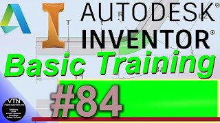 AutoDesk INVENTOR Basic Training 84  Retrieve Dimensions [upl. by Katonah30]