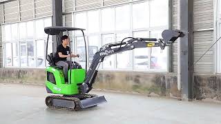 EVERUN 12t ERE12E mini electric excavator [upl. by Ocisnarf]