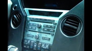 Honda Pilot Radio Removal  Car Stereo HELP [upl. by Ynohtnaleahcim]