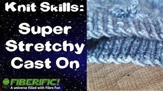 Super Stretchy Knit Cast On [upl. by Iroak13]