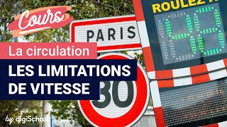 Les limitations de vitesse  Code de la route [upl. by Fonz]