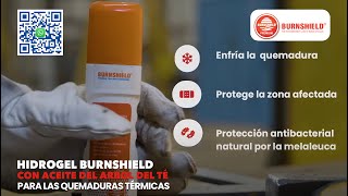 Hidrogel y Compresas Burnshield®  Trabajo [upl. by Dymphia]