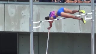 日本インカレ2016 女子棒高跳決勝 [upl. by Elinad49]