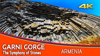 Garni Gorge  Symphony of the Stones  ARMENIA 4K Walking [upl. by Bez]