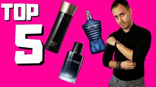 TOP 5 PERFUMES DE HOMBRE DULCES [upl. by Eniladam963]