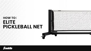 How to Assemble Elite Pickleball Net [upl. by Aidekal]