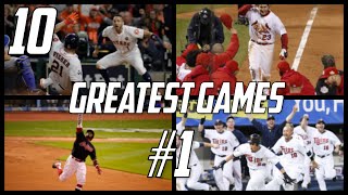 MLB  10 Greatest Games of the 21st Century  1 [upl. by Halpern]