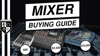 Audio Mixer Buying Guide  A Checklist Before You Buy [upl. by Nidia]