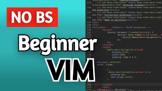 Vim in 5 minutes  Vim Basic Beginner tips and tutorial [upl. by Antonia469]