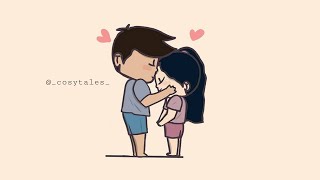 Cosytales  Forehead Kiss  Couple Comics [upl. by Trixy135]