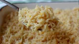 Classic Rice Pilaf  How to Make Perfect Rice [upl. by Einnoj]