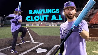 Hitting with the 2024 Rawlings CLOUT AI  BBCOR Baseball Bat Review vs Rawlings Icon amp LS Atlas [upl. by Leksehcey]