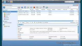 Synology NAS Download Manager on DS212J [upl. by Cirdet]