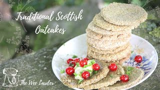 Traditional Scottish oatcakes recipe easy oatcakes recipe [upl. by Eidahs21]