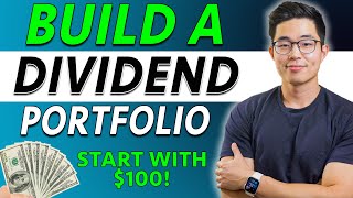 How to Build a Dividend Stock Portfolio With 100 Free Course [upl. by Ohploda]