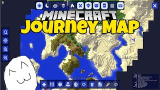 JourneyMap I MINIMAPA EN MINECRAFT I Mod Para Minecraft 1165 [upl. by Rebah]