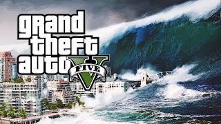 GTA 5 PC MODS  Tsunami Mod [upl. by Waugh]