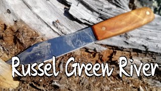 Russel Green River Knife blade blank overview [upl. by Tnomel684]