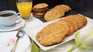 GALLETAS DE AVENA FÁCILES  RÁPIDAS Y BUENISIMAS [upl. by Adlev]