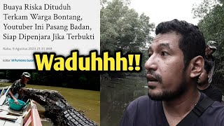 BUAYA RISKA DIFITNAH PAK AMBO TAK TERIMA [upl. by Yalc]