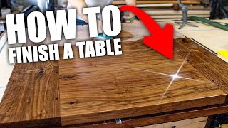 How to Apply Rubio Monocoat to a Table [upl. by Cesya902]