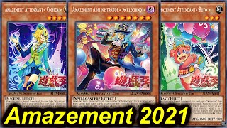 【YGOPRO】AMAZEMENT NEW ARCHETYPE DECK 2021 [upl. by Scrivenor]