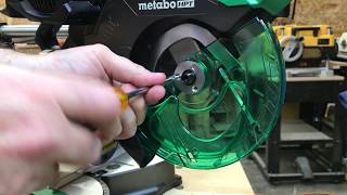 The New Metabo HPT 714quot Cordless Miter Saw First full review [upl. by Ailecec]