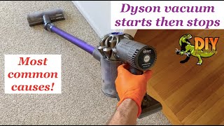 Dyson vacuum starts then stops  MOST Common Causes [upl. by Tsepmet765]