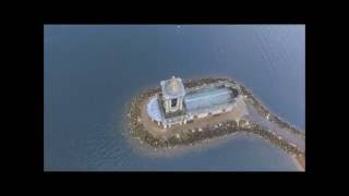 Normanton Church Rutland Flooded and partially submerged by creation of Rutland Water [upl. by Ollie482]