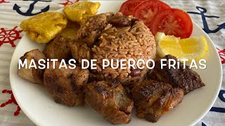 Masitas de Cerdo Fritas Estilo Cubano  Cocina Con Fujita [upl. by Eigriv]