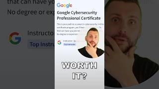 Is The Google Cybersecurity Professional Certificate Worth It 🧐 [upl. by Votaw963]