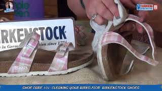 How to Clean Birkenstock BirkoFlor Sandals [upl. by Atirehs]